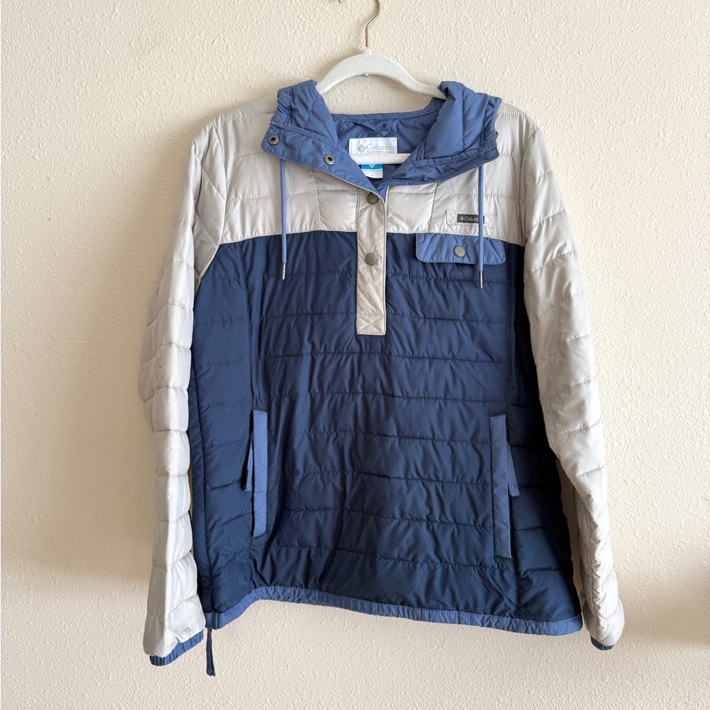 Columbia Puffer Pullover Half Button